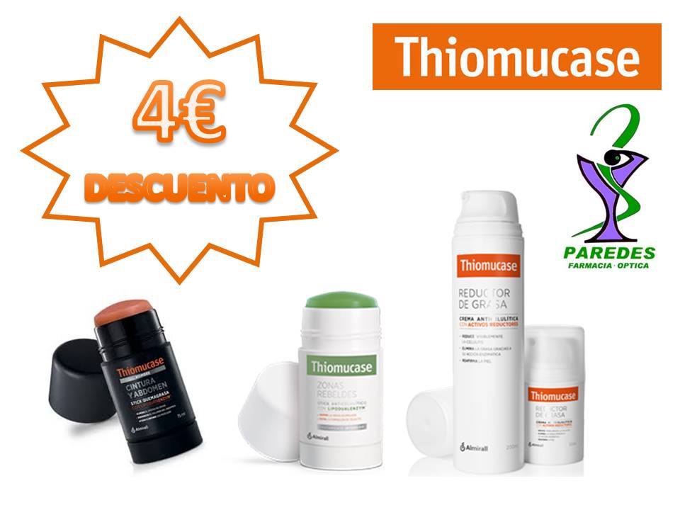 thiomucase 4€ descuento