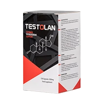Botella individual de Testolan, suplemento clave para el rendimiento y bienestar masculino