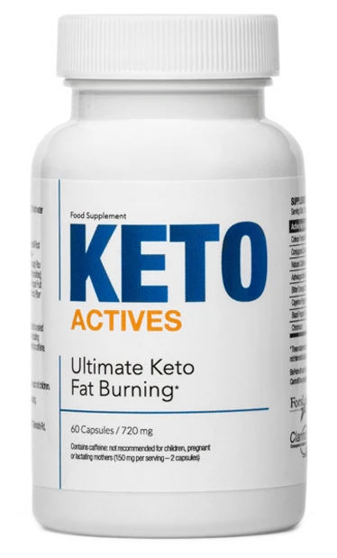 Bote del Producto Keto Actives