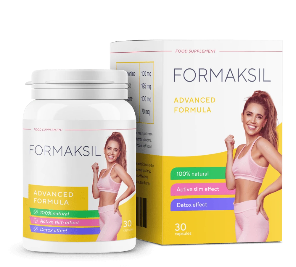 Cápsulas Formaksil: suplemento natural para perder peso