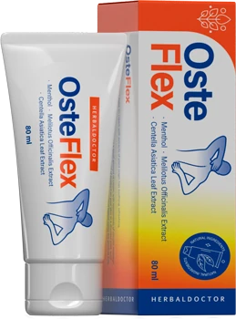 Envase de OsteFlex, el suplemento para articulaciones y movilidad