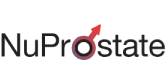 Logotipo de NuProstate, para la salud prostática masculina